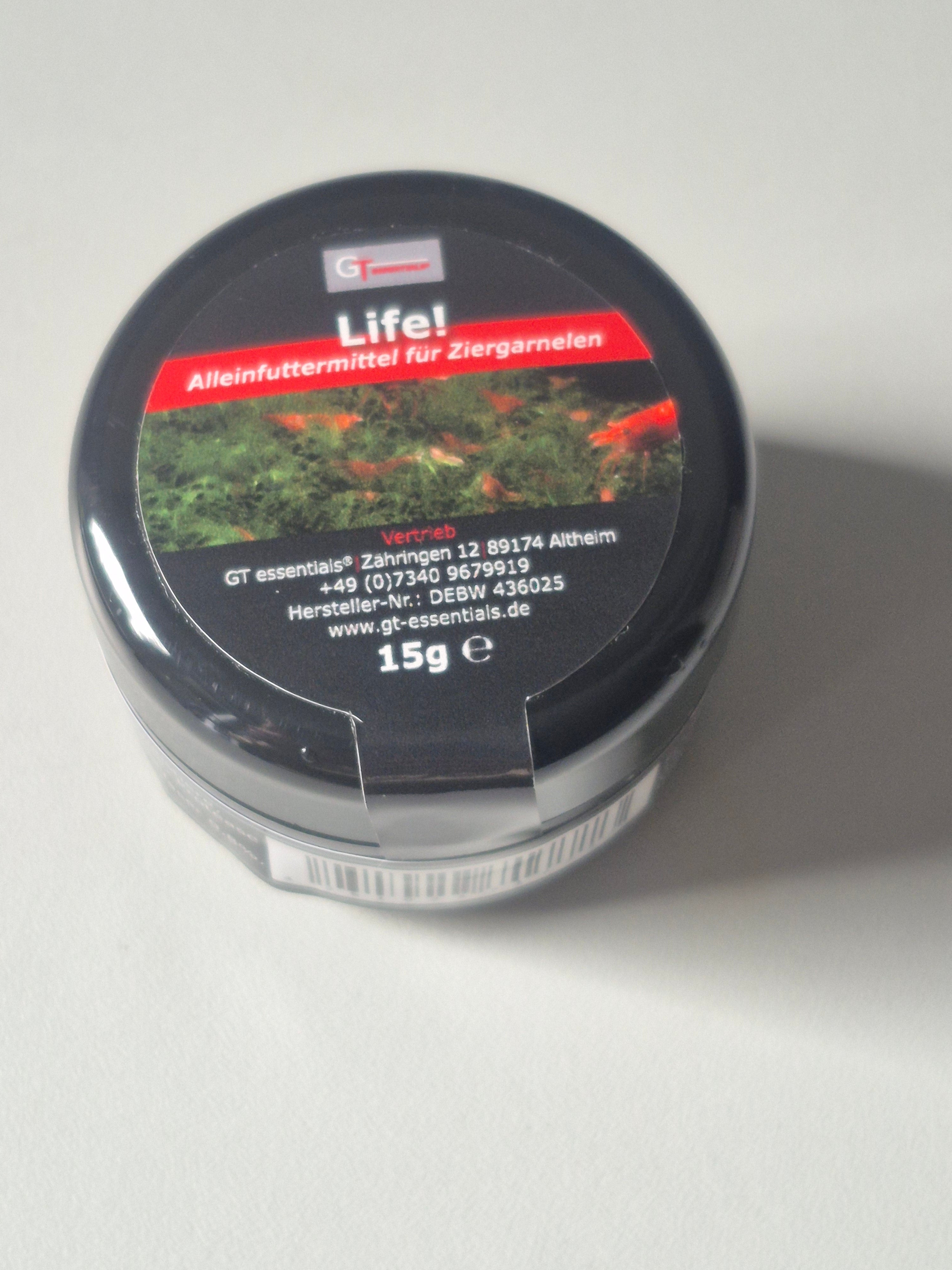 Gt Essential Life 15g hochwertiges Staubfutter