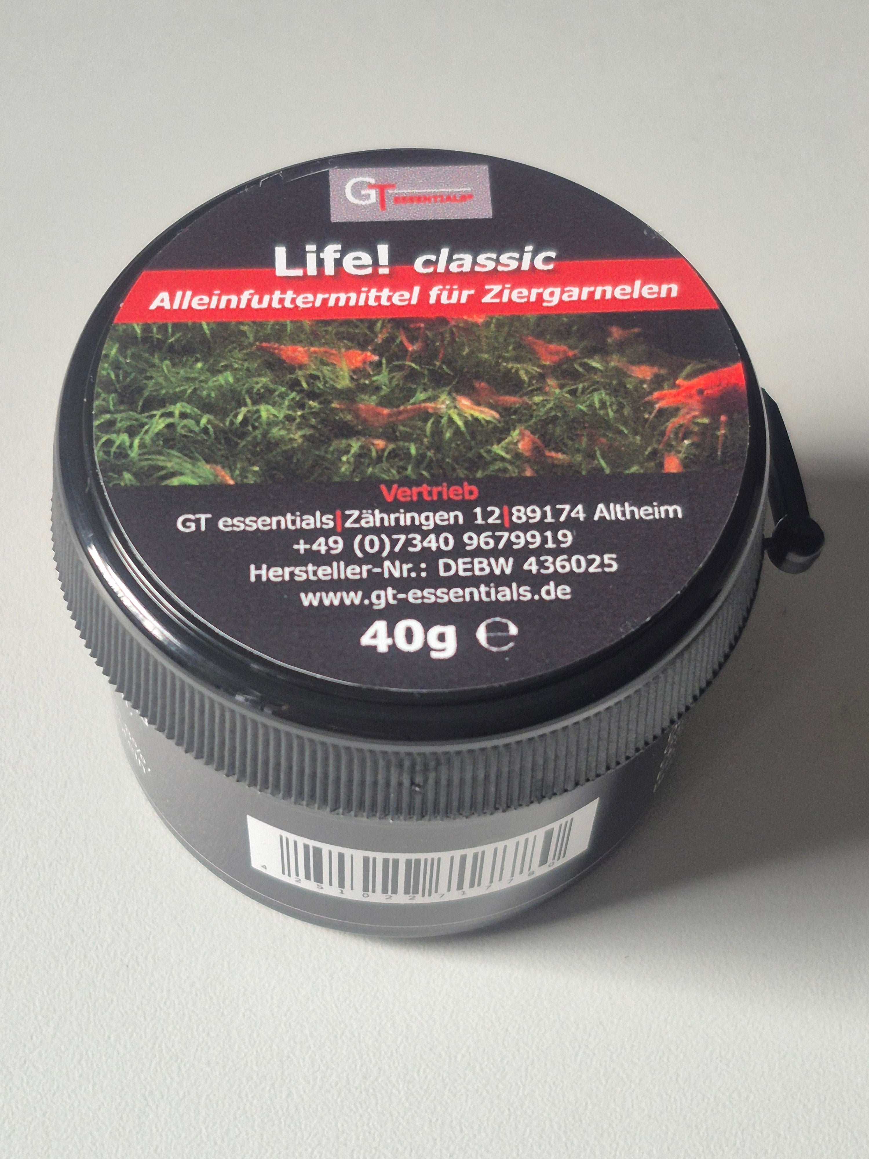 Gt Essential Life 40g hochwertiges Staubfutter